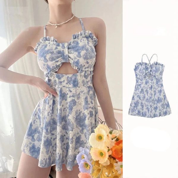Monokini Women Swimwear Dress One Piece Swimsuit Solid Bathing Suit sexy Monokini Beachwear